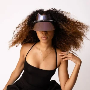 Kitty Lux Visor – Purple