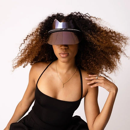 Kitty Lux Visor Purple